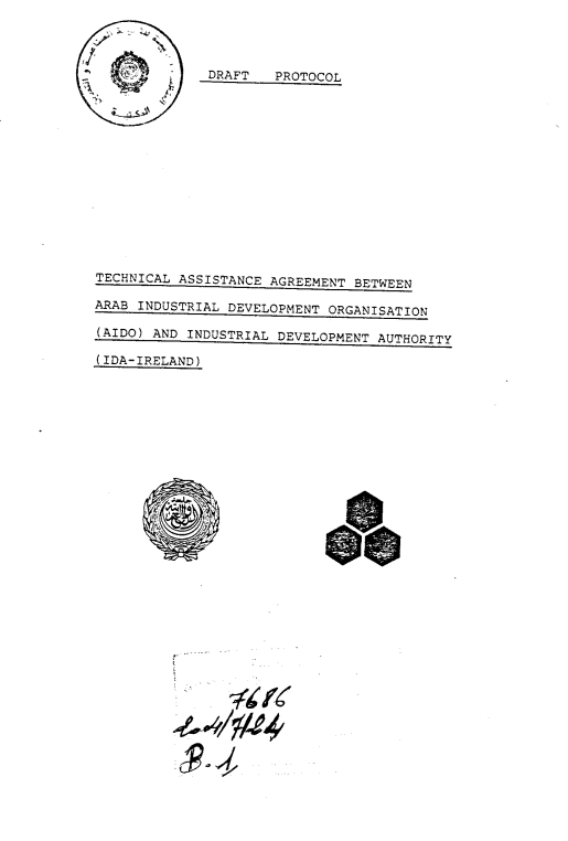 Technical Assistance Agrrement between AIDO and IDA-Irland